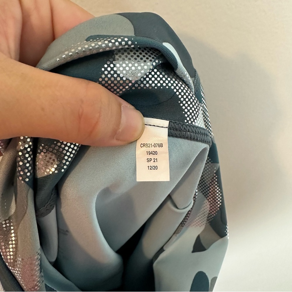 Carbon38- Metallic Camo 7/8 Legging Athletic Work… - image 5